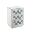 Noralie - Accent Table - Silver - Glass