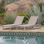 Chaise Lounge With 5 Reclining Positions, Outdoor Patio Lounge Chairs
