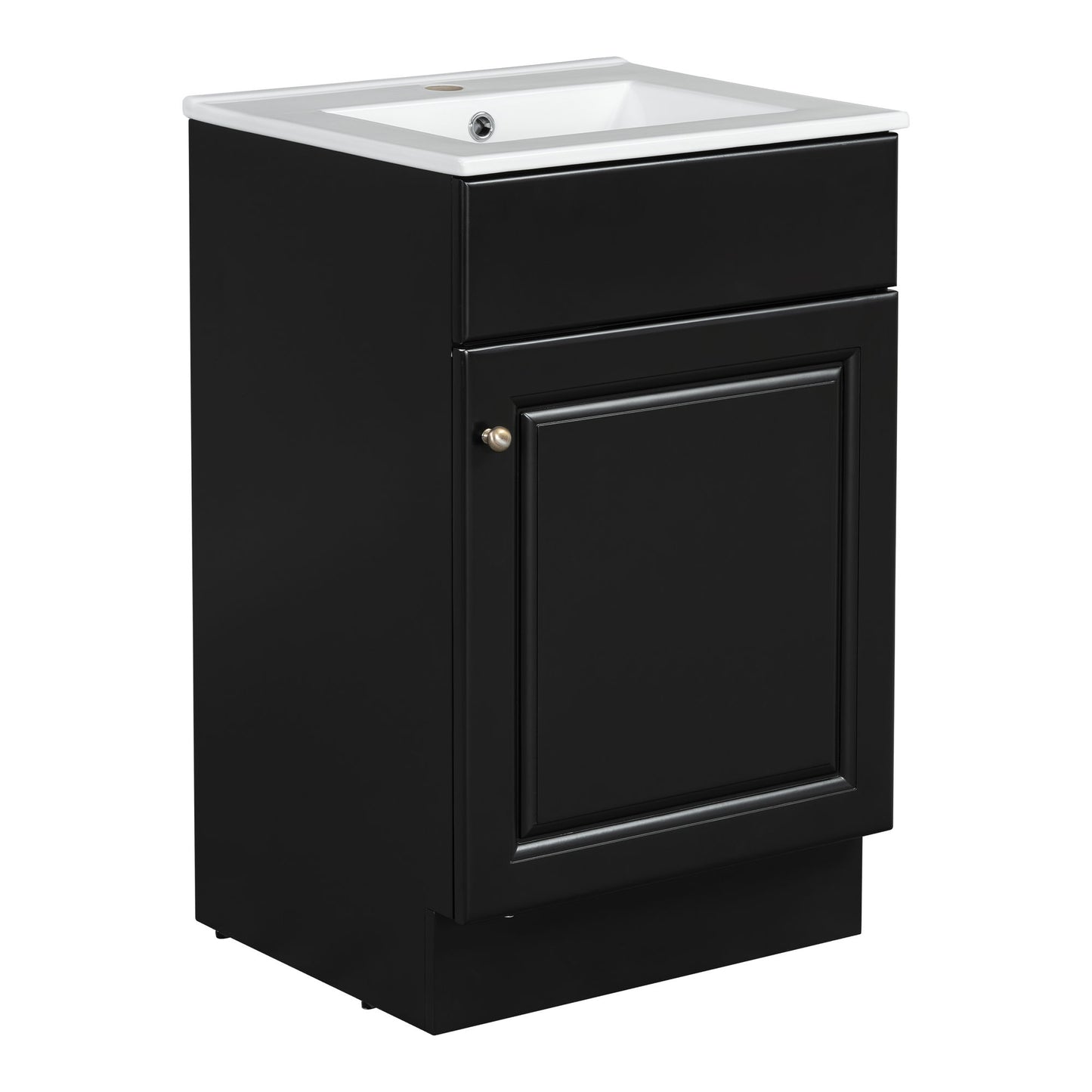 Bathroom Vanity With Sink, Cabinet With Adjustable Shelf