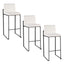 Fuji - Contemporary High Back Barstool Elegant Design
