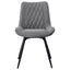 Tufted Swivel Dining Chairs (Set of 2) - Gray