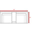 Outdoor Seating Group With Cushions 2 Person - Gray