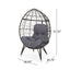 Cosmos - Round Hammered Iron Teardrop Chair