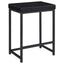 Klekner - 4 Piece Counter Height Table Set With Nesting Tables And Backless Stools - Charcoal