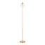 Moon - Contemporary Floor Lamp - Gold / Frosted