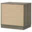 Edmondson - 2 Drawer Nightstand - Gray