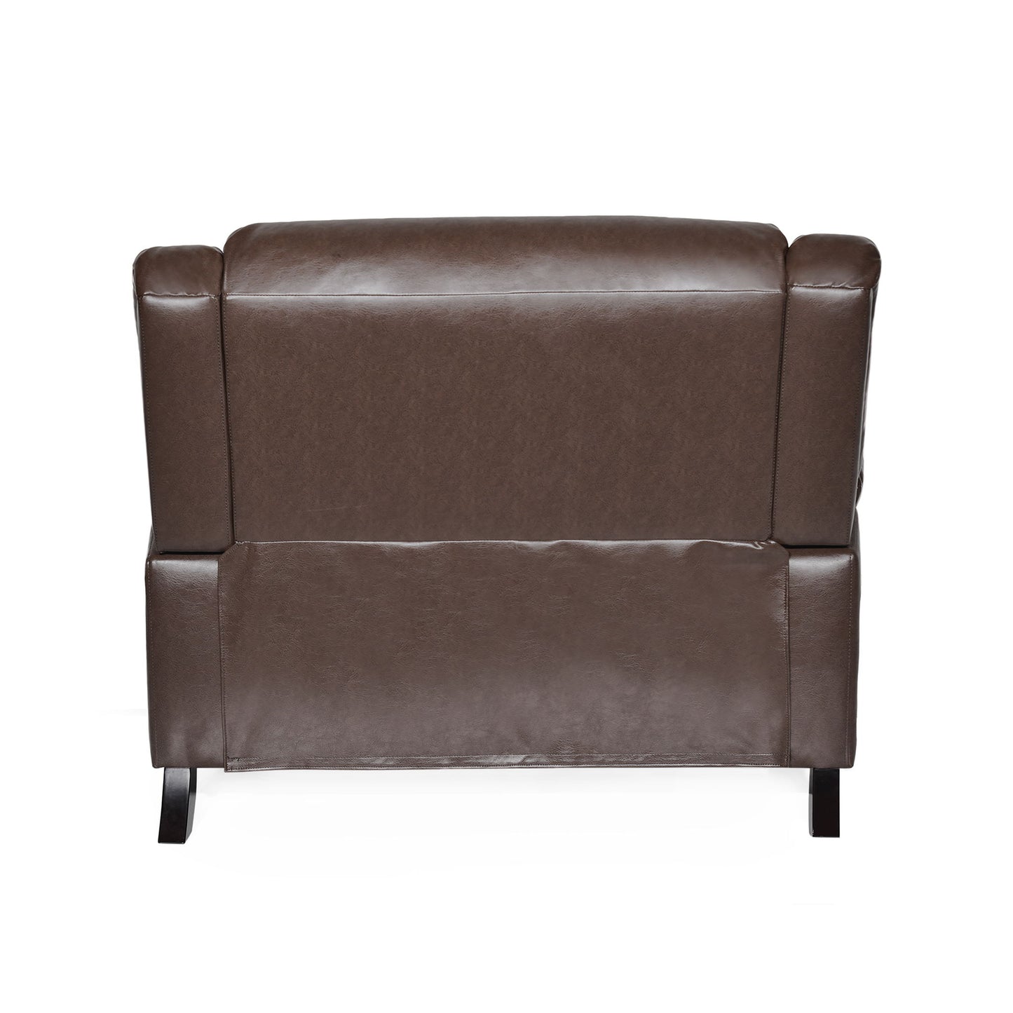 Tufted Design Wide Manual Recliner Chair