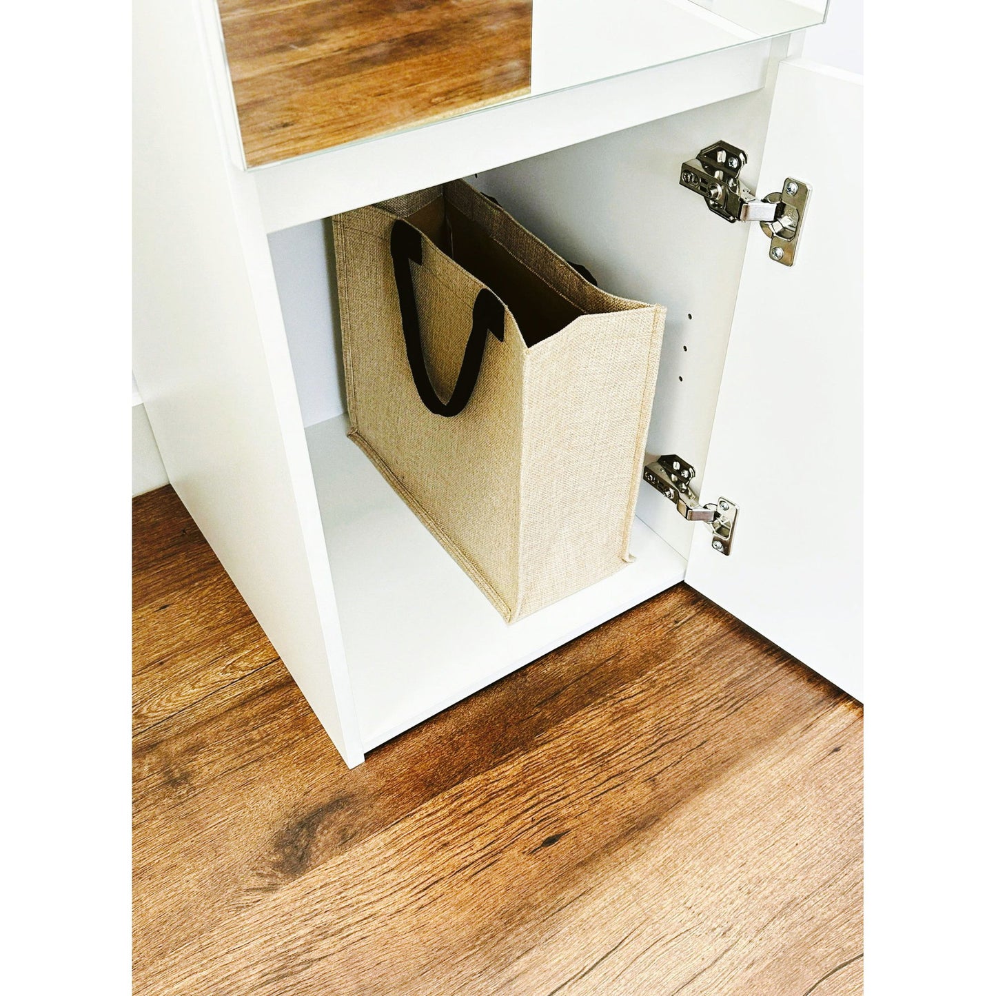 Elise - Slim Modular Closet Cabinet With Drawers - White