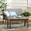 Outdoor Chat Set With Coffee Table And Loveseat