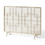 Dorothy - Modern Single Panel Iron Fire Screen