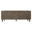 3 Seater Sofa With Square Arms, Tufted Pillow Back For Living Room
