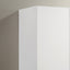 Declan - 3 - Door Wardrobe Cabinet Armoire With Storage Shelves And Hanging Rod - White