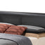Upholstered Panel Sleigh Bed Design