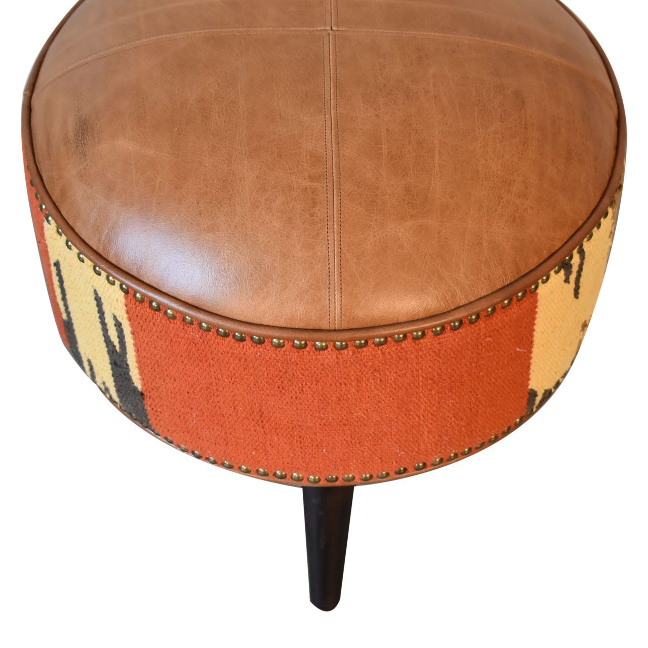 Footstool - Brown