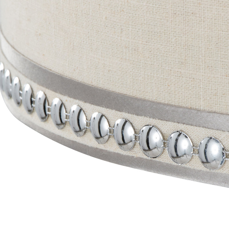 Ashland - Contemporary Table Lamp With Trim (Set of 2) - Chrome