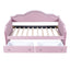 Upholstered Daybed With LED Lights And 2 Drawersme