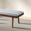 Troni - Bench - Brown / Light Gray