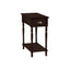 Accent Side Table, 2 Tier, Storage Drawer, Stylish Traditional Design