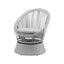 Modern Swivel Wicker Lounge Chair With Round Design