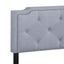 Button Tufted Bed Charming For Cozy Spaces