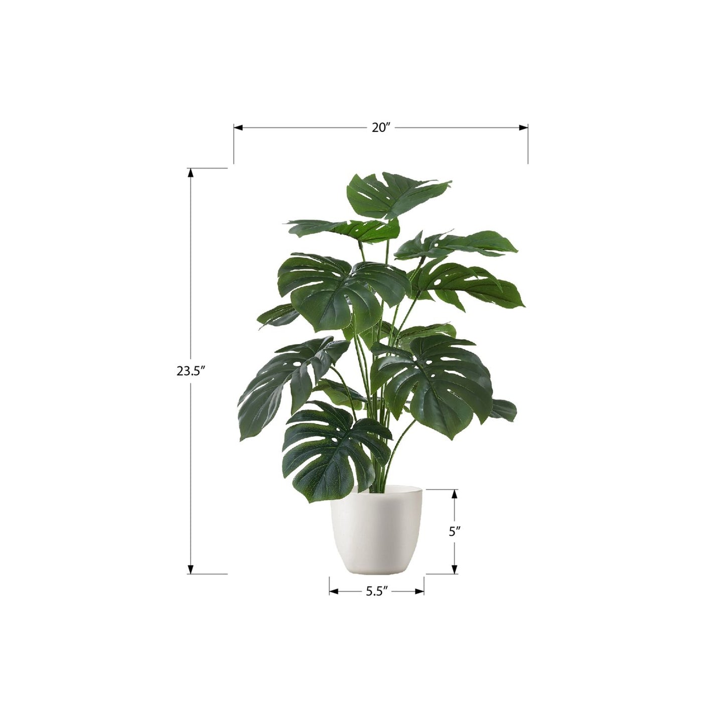 Artificial Monstera Plant