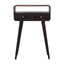 Solid Wood Curved Console Table