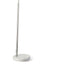 Krester - Dome Shade Arc Floor Lamp - Chrome