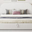 Upholstered Platform Bed With Hydraulic Storage System