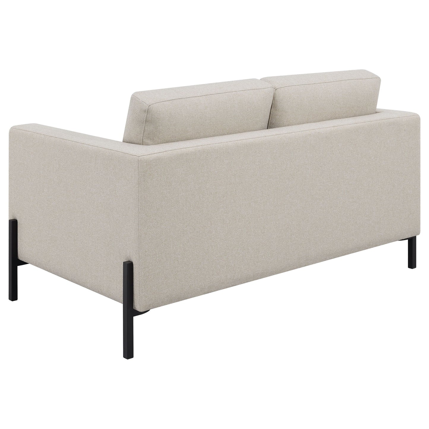 Dulcie - Loose Back Loveseat - Oatmeal