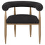 Crofton - Upholstered Dining Arm Chair (Set of 2) - Black