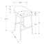 Swivel Stool Bar Height, Contemporary & Modern (Set of 2)