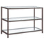 Weston - 2 Shelf Entryway Console Table - Black