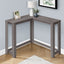 Corner Accent Console Table For Entryway, Unique Design Contemporary & Modern