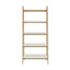 Parker - Bookcase With 5 Shelves - Off White / Natural