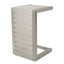 Aluminum Outdoor C - Shaped Side Table For Patio