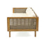 Claremont - 3 Seater Daybed Teak Acacia Wood Water Resistant Cushions