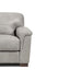 Cornelia - Leather Chair - Gray
