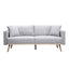 Easton - Fabric Sofa With USB Charging Ports Pockets And Pillows