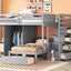 Bunk Bed With Wardrobe, Drawers