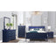 Charlston - Modern Sleigh Design Bed With LED