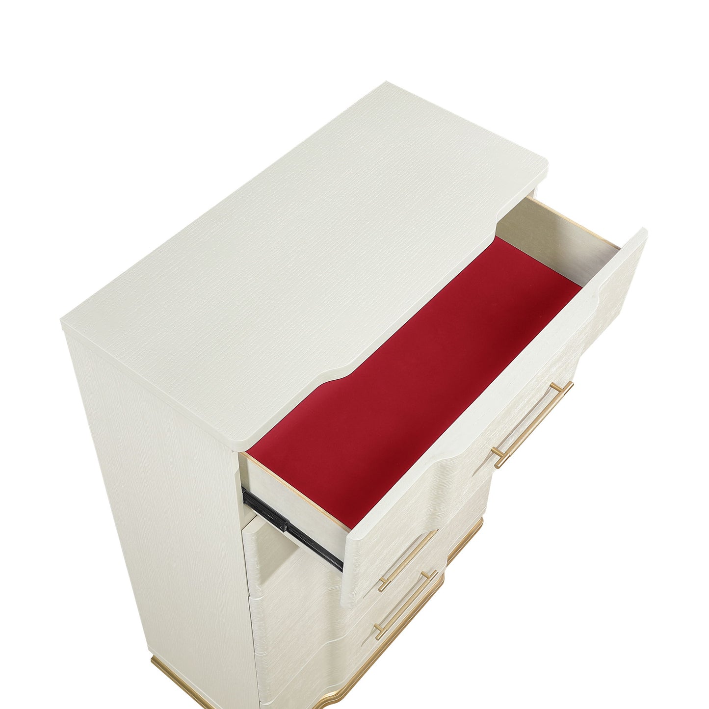Lexington - 5 Drawer Chest - Beige