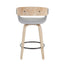 Elisa - Farmhouse Counter Stool (Set of 2) - White Washed / Gray