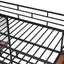 Loft Metal Bed With 3 Layers Of Shelves And Desk, Stylish Metal Frame Bed With board