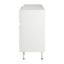 Sideboard Buffet Cabinet Wide Storage Unit With 4 Doors & Adjustable Shelves - White
