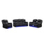 Challenger - LED Power Recliner Set