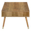 Coffee Table, Accent, Cocktail, Rectangular, Storage, Living Room, Wood Legs, Mid Century - Walnut