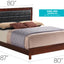 Transitional Modern Design Bed