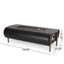 Vernon - Rectangle Fire Pit 50, 000 Btu - Dark Gray