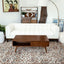 Caroline - Coffee Table - Walnut Brown