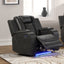 Benz - Power Recliner Set With LED Lighting And USB Charging